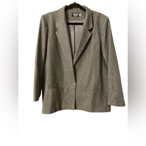 Vintage Washington Square wool blazer